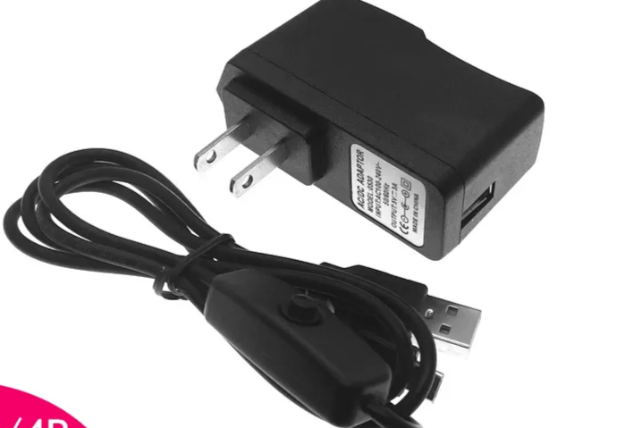 Raspberry pi power adapter 5v 3A