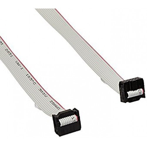 IDC 10p ribbon cable with female connector