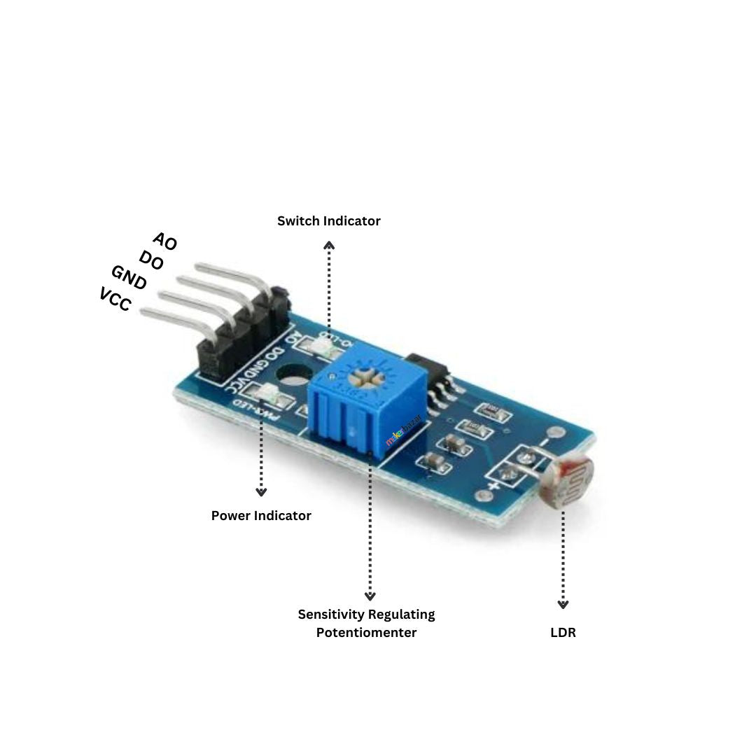 LDR sensor module 4pin