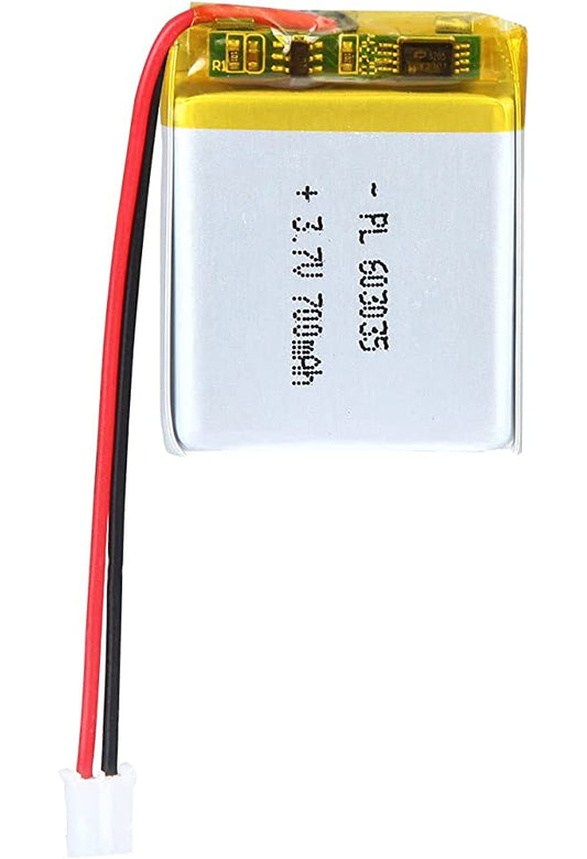 3.7v 700mAh LiPo battery