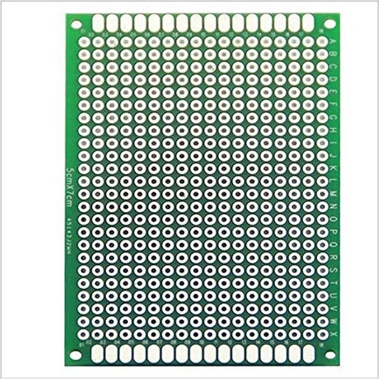 5*7cm single sided green Veroboard