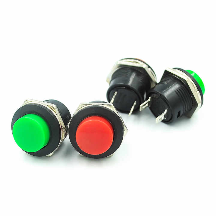 R13-507 self-resetting push button switch 16mm