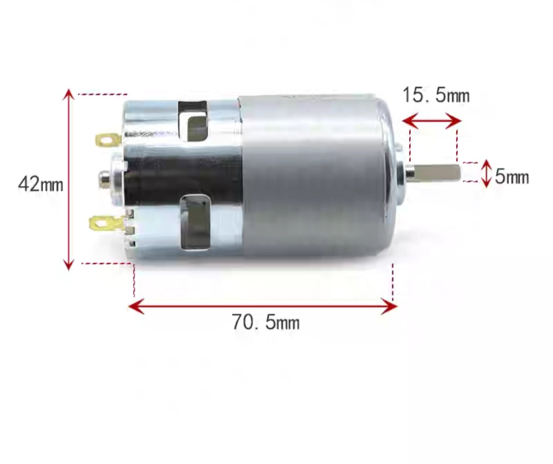 795 motor 12V high speed, high torque, high power DC model motor