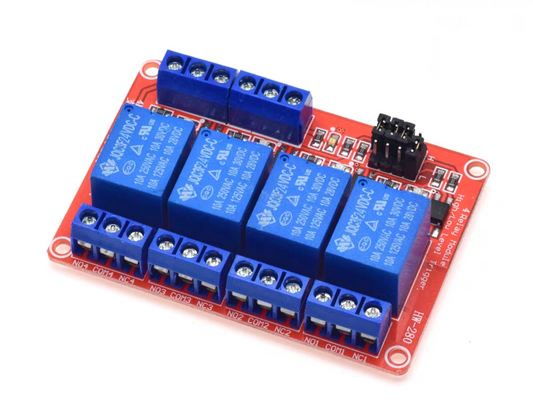 24v 4 channel relay module