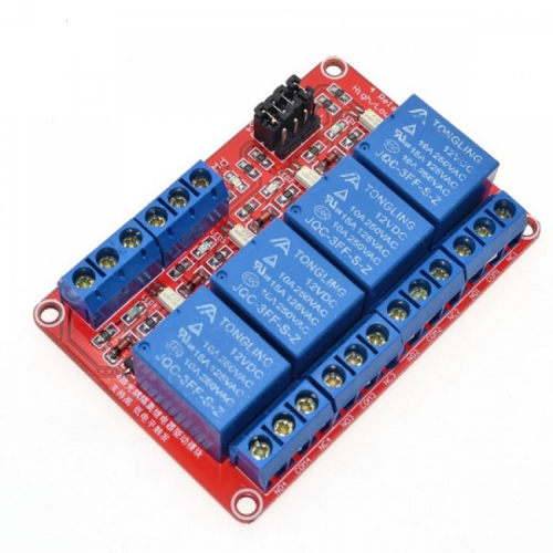 Microscale 4 5v 4 channel relay module – Microscale