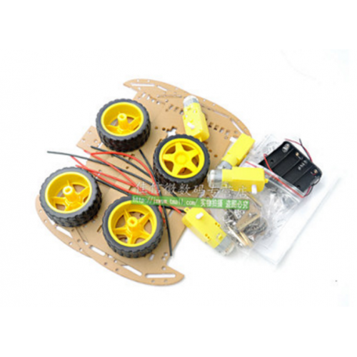 RC Car Chassis with 4 wheels