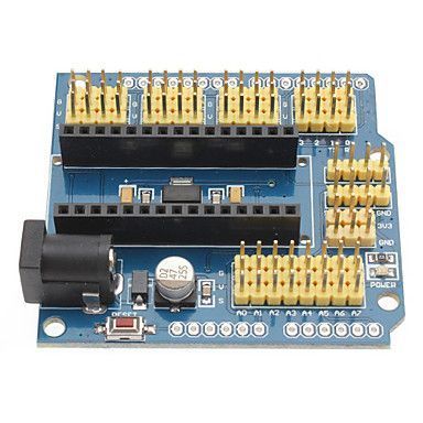 I O Expansion Sensor Shield Module for Nano V3.0 Nano Pro - Color Version (yellow pin )